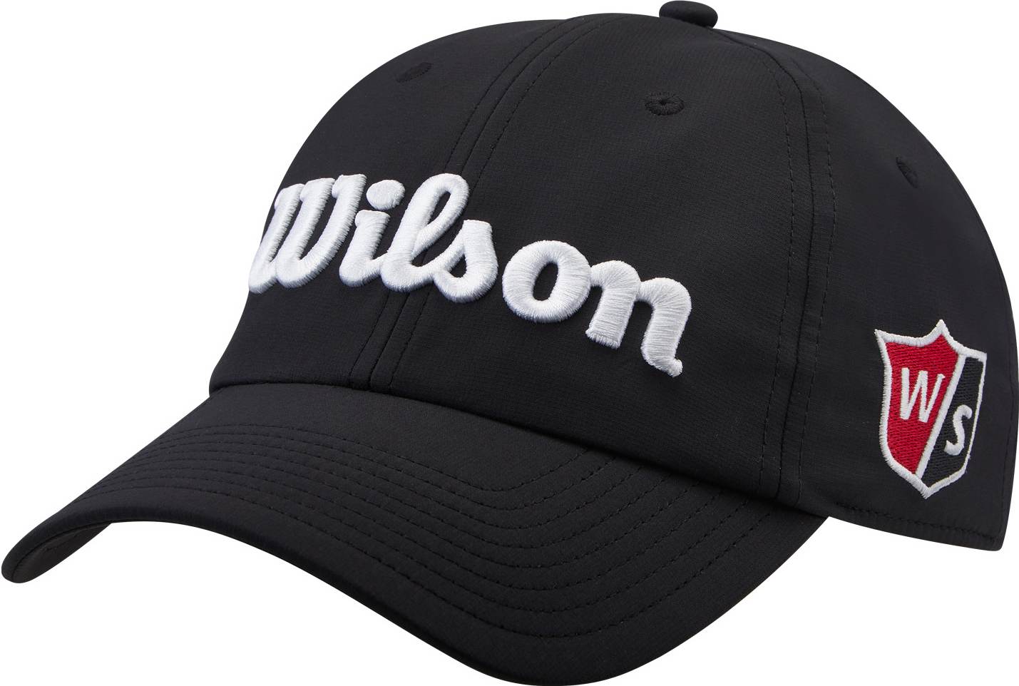 Sort Wilson Staff Pro Tour Herre Kasket Black White Str Onesize - Wilson Staff Caps  - 0194979004289