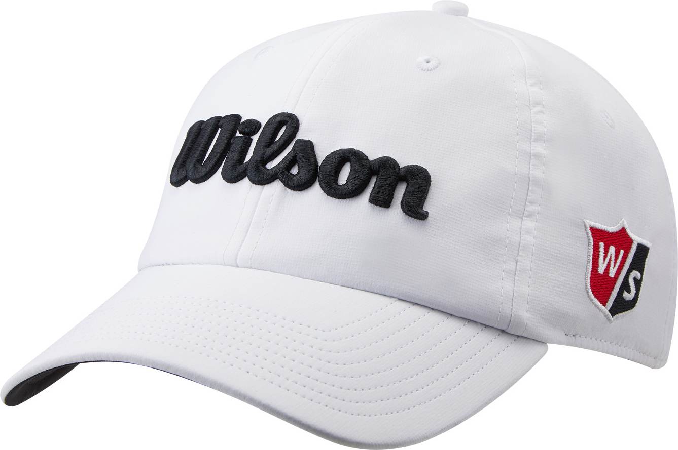 Hvid Wilson Staff Pro Tour Junior Kasket White Str Onesize - Wilson Staff Caps  - 0194979004425