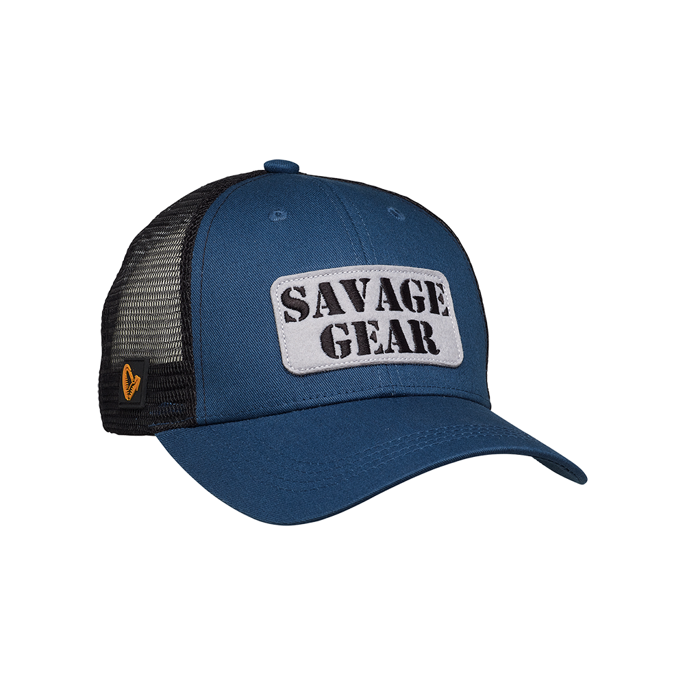 Logo Badge Cap Teal Blue - Savage Gear Caps  - 5706301737120