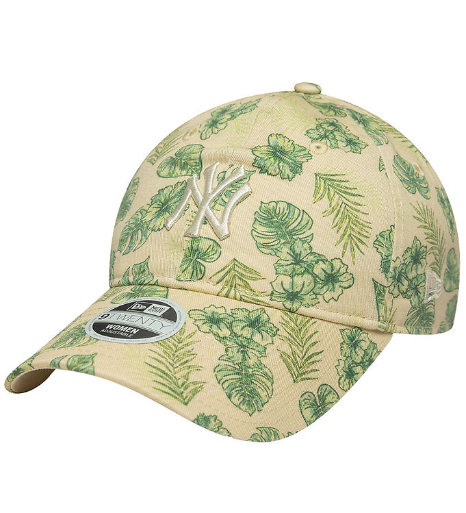 Beige New Era Kasket 9twenty Tropical Light - New Era Caps  - 198582617096