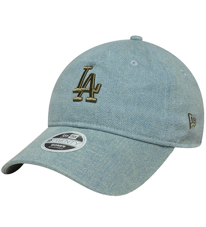 Blå New Era Kasket 9twenty Denim Light Blue - New Era Caps  - 198582616969