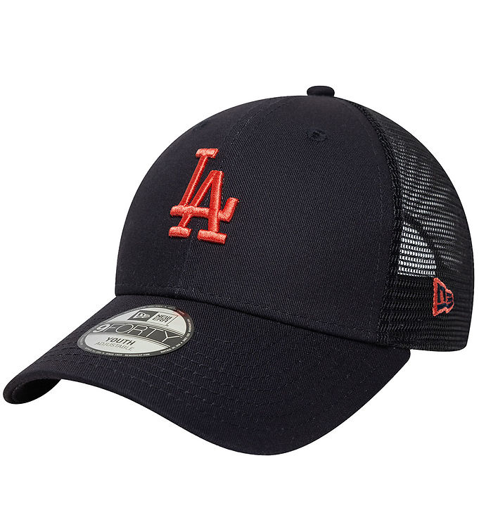 Blå New Era Kasket 9forty Homefield Trucker Navy - New Era Caps  - 198582620317