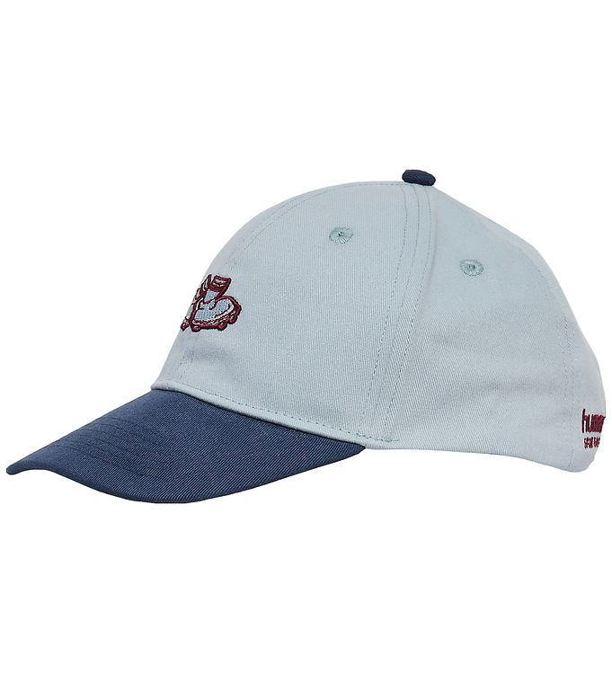 Blå Hummel Kasket Hmlsnap Faded Denim Dark Sapphire - Hummel Caps  - 5715598963280