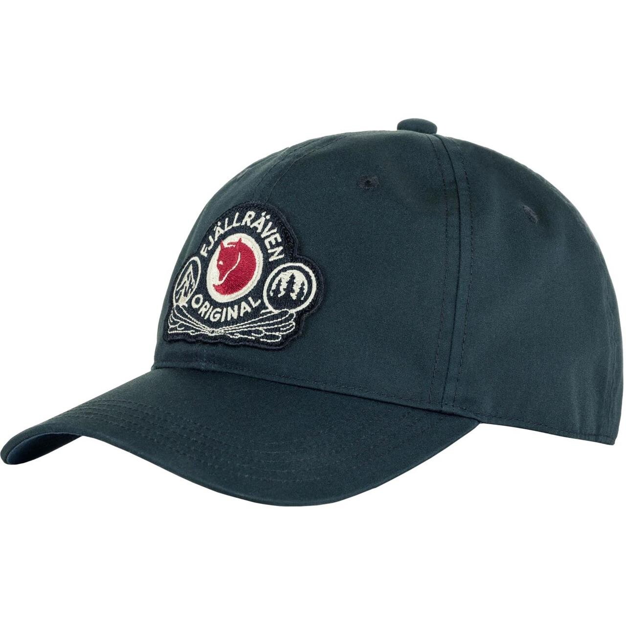 Blå (DARK NAVY/ Fjallraven Classic Badge Cap Blå Dark Navy 555 Large Large - Fjällräven Caps  - 7323450849771