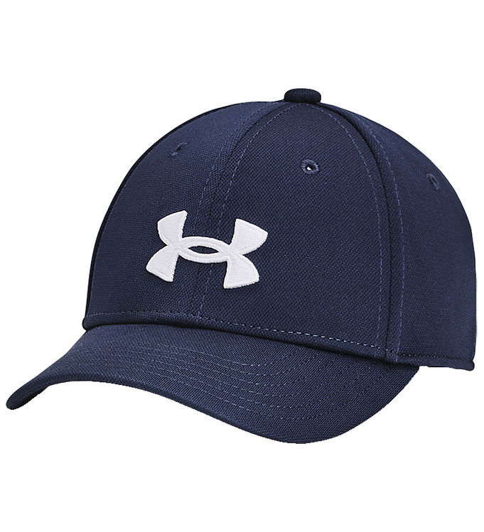 Blå Under Armour Kasket Boy Blitzing Midnight Navy - Under Armour Caps  - 196885288180