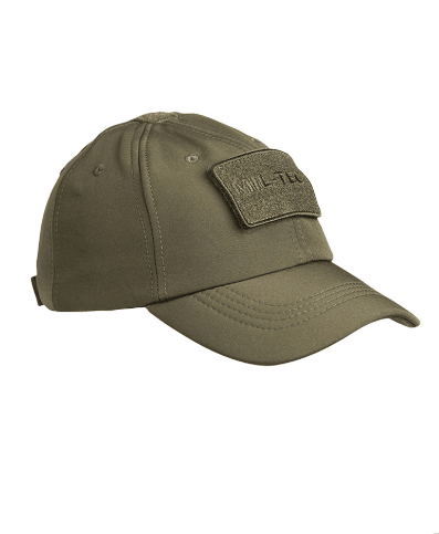 Softshell Kasket Med Fleeceforing GrØn Mil Tec - Caps  - 4046872380174