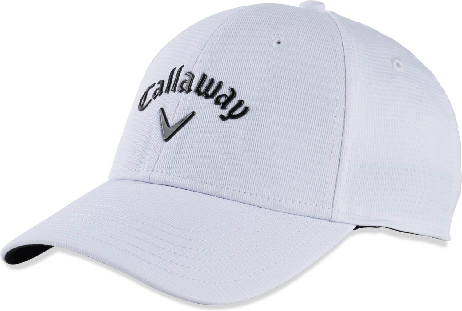 Sort Callaway Liquid Metal 2022 Herre Kasket White Black Str Justerbar - Callaway Caps  - 0194518456753