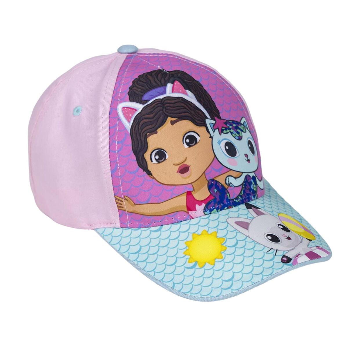 Børnekasket Gabby Dollhouse Turkisblå - Caps  - 8445484373493