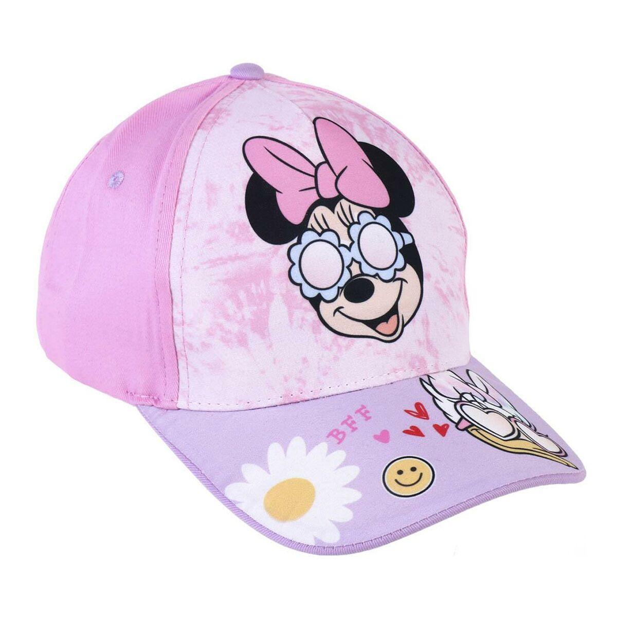 Børnekasket Minnie Mouse Lilla - Caps  - 8445484261004