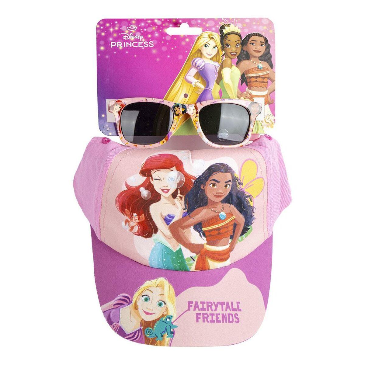 Pink Børnekasket Disney Princess - Caps  - 8445484470505