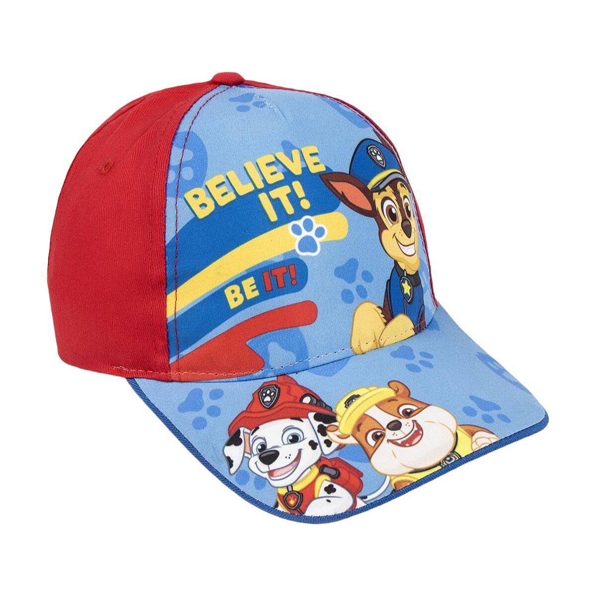 Børnekasket The Paw Patrol Rød - Caps  - 8445484507737