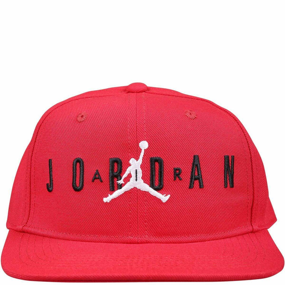 Børnekasket Jordan Jumpman Air Cap Rød - Caps  - 0617847173899