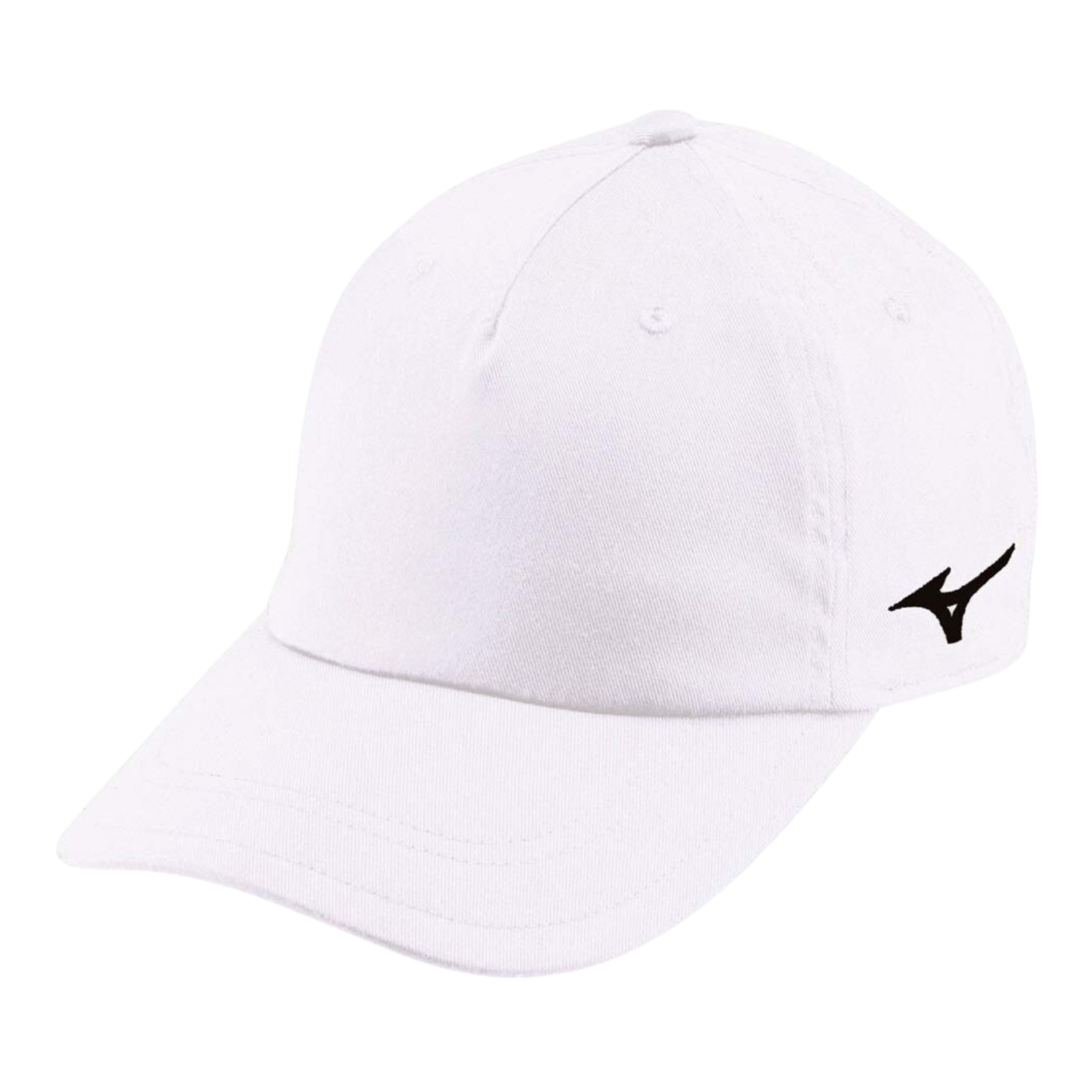 Hvid Mizuno Zunari Team Cap White - Mizuno Caps  - 5054698896303