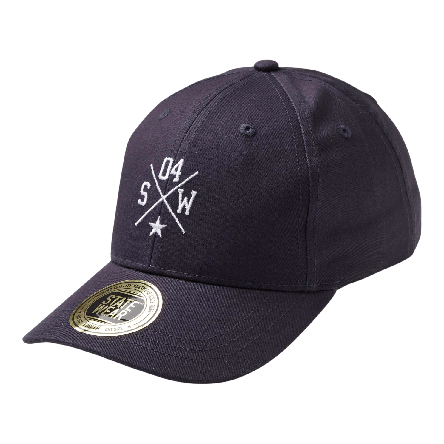 Navy Statewear Børne Kasket Onesize - Statewear Caps  - 5711176189950
