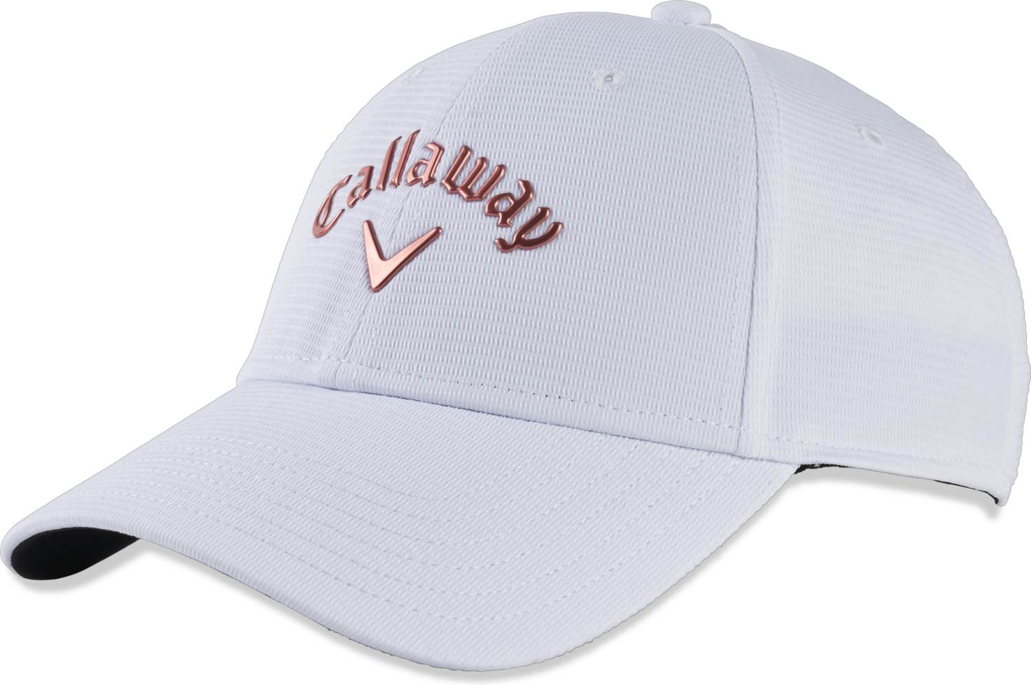 Hvid Callaway Liquid Metal Dame Kasket White Rose Gold Str Justerbar - Callaway Caps  - 0194518457538