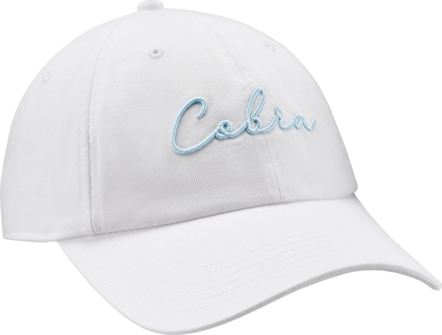 Hvid Cobra Sunset Script Dame Kasket White Glow Silver Sky Str Onesize - Cobra Caps  - 4055264617392