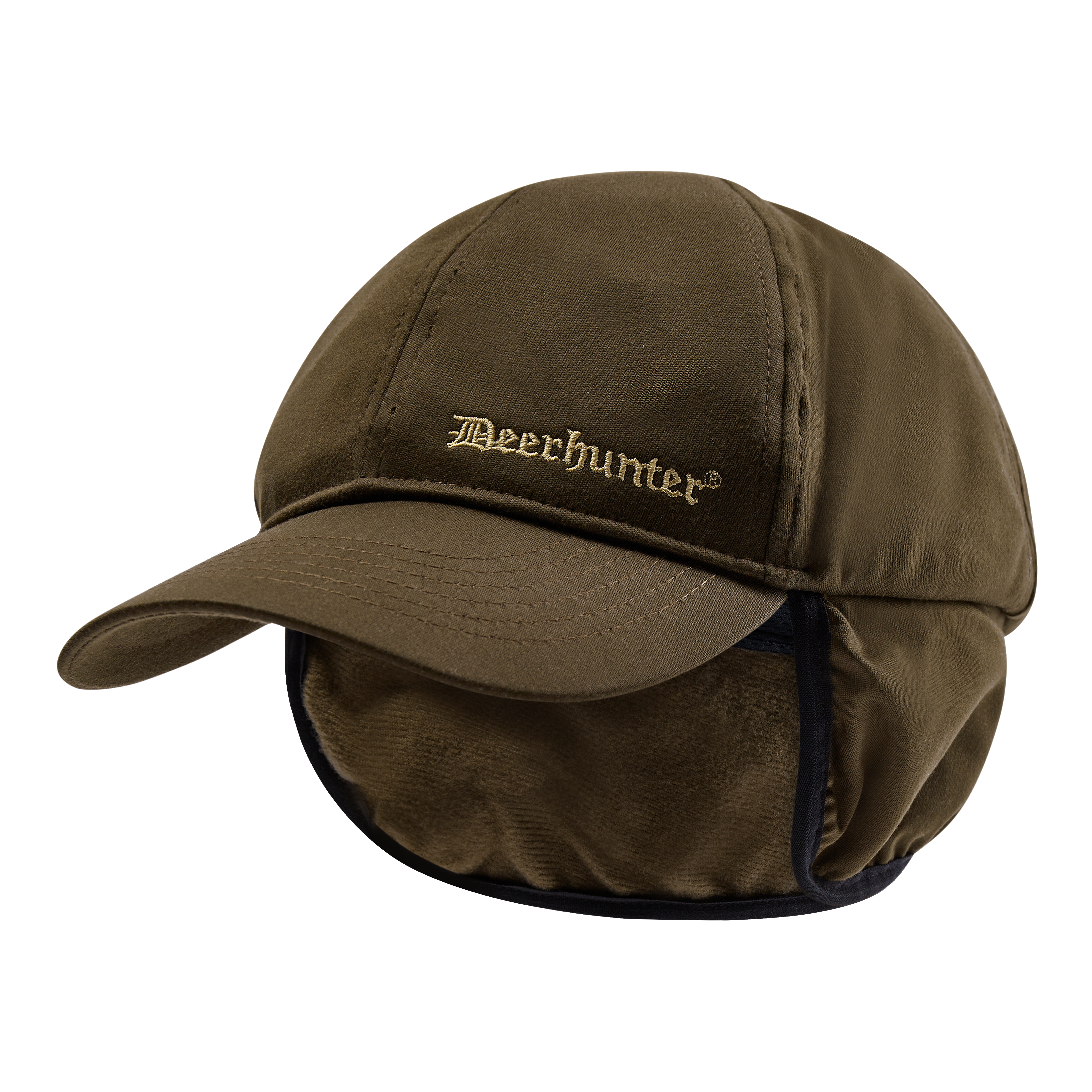Grøn Deerhunter Excape Winter Kasket Art Green - Deerhunter Caps  - 5702827202838