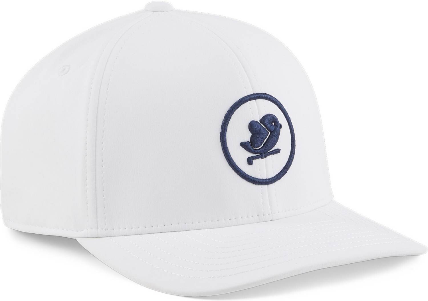 Hvid Puma Love Tech 2024 Herre Kasket White Glow Deep Navy Str Onesize - Puma Caps  - 4099685792078