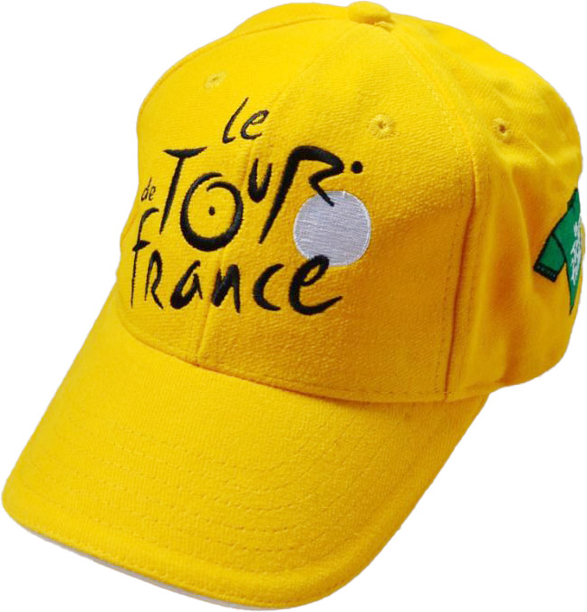 Gul Tour France Kasket Yellow Logo - Tour De France Caps  - 3664267249489