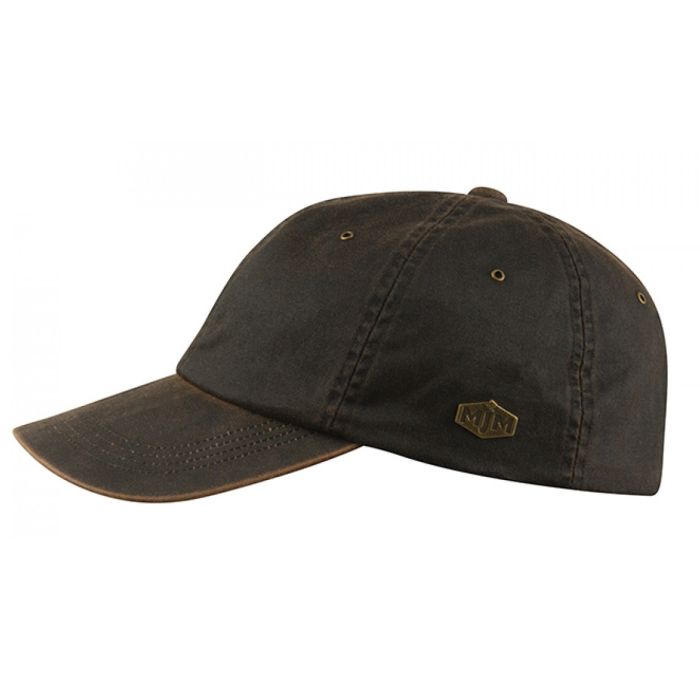 Mjm Ron Cotton Cap Brun - Mjm Hats Caps  - 5704637415118