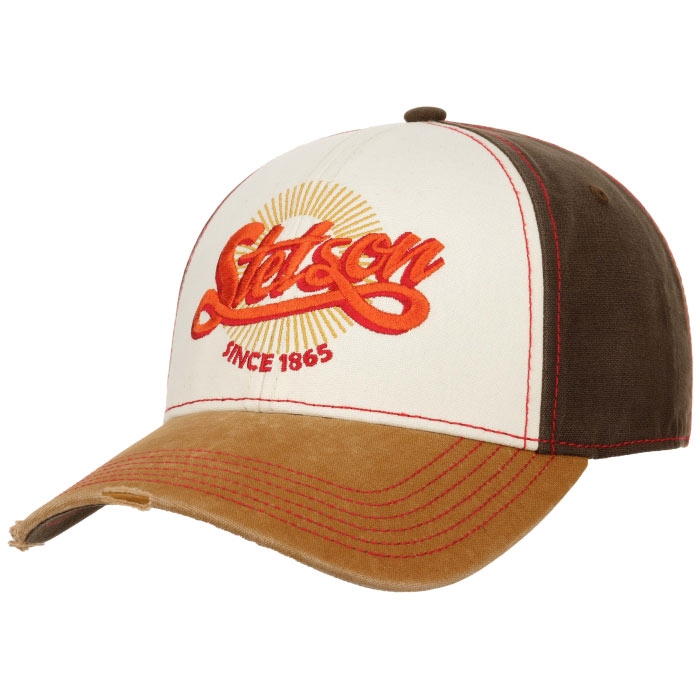 Stetson Baseball Cap Vintage Distressed Upf40 Baseball Cap Kasket - Stetson Caps  - 4063633186318