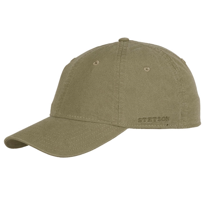 Grøn Stetson Baseball Cap Delave Organic Cotton Green 2xl Baseball Cap Kasket - Stetson Caps  - 4043898052429