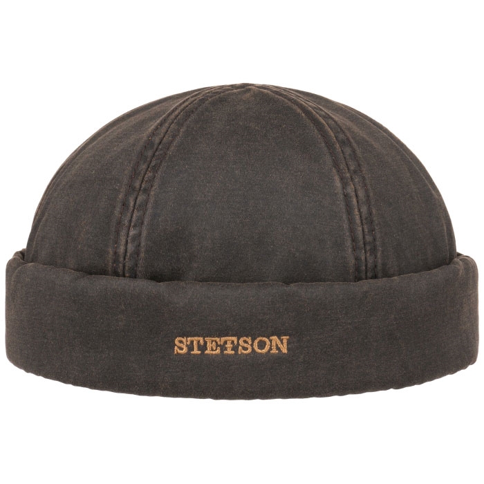 Brun Stetson Docker Waxed Cotton Upf40 Brown 2xl Sixpence - Stetson Caps  - 4043898881753