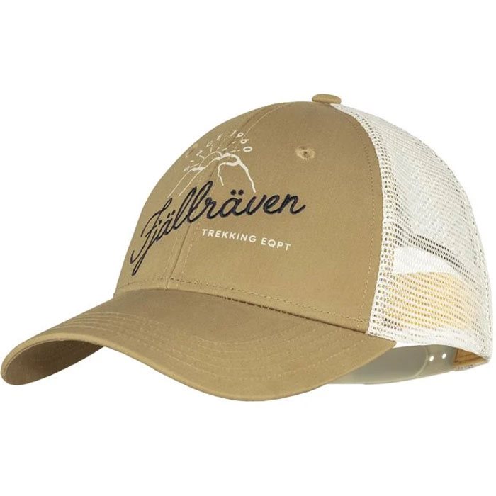 Brun Fjallraven Sunrise Långtradarkeps Buckwheat Brown Baseball Cap Kasket - Fjällräven Caps  - 7323450753382