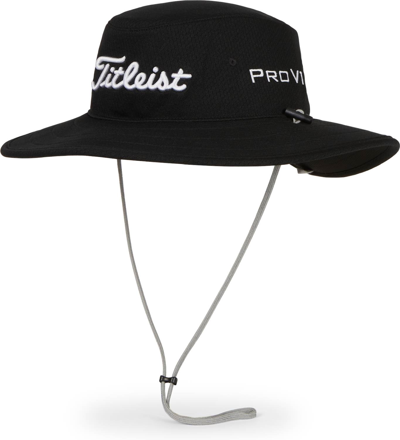 Blk/Wht Titleist Tour Aussie Kasket Blk Wht Str Onesize - Titleist Caps  - 0196665492691