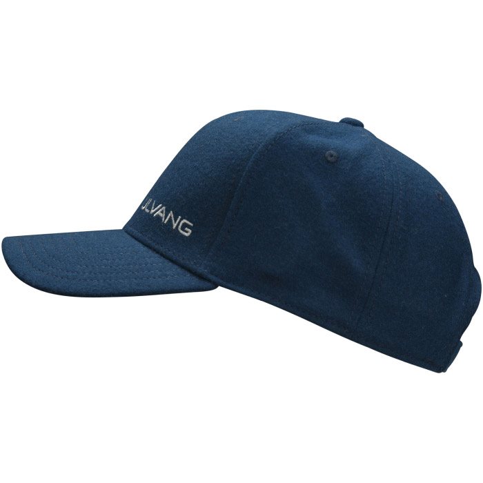 Mørkeblå Ulvang Logo Cap Uldkasket New Navy Baseball Cap Kasket - Ulvang Caps  - 7045952744636