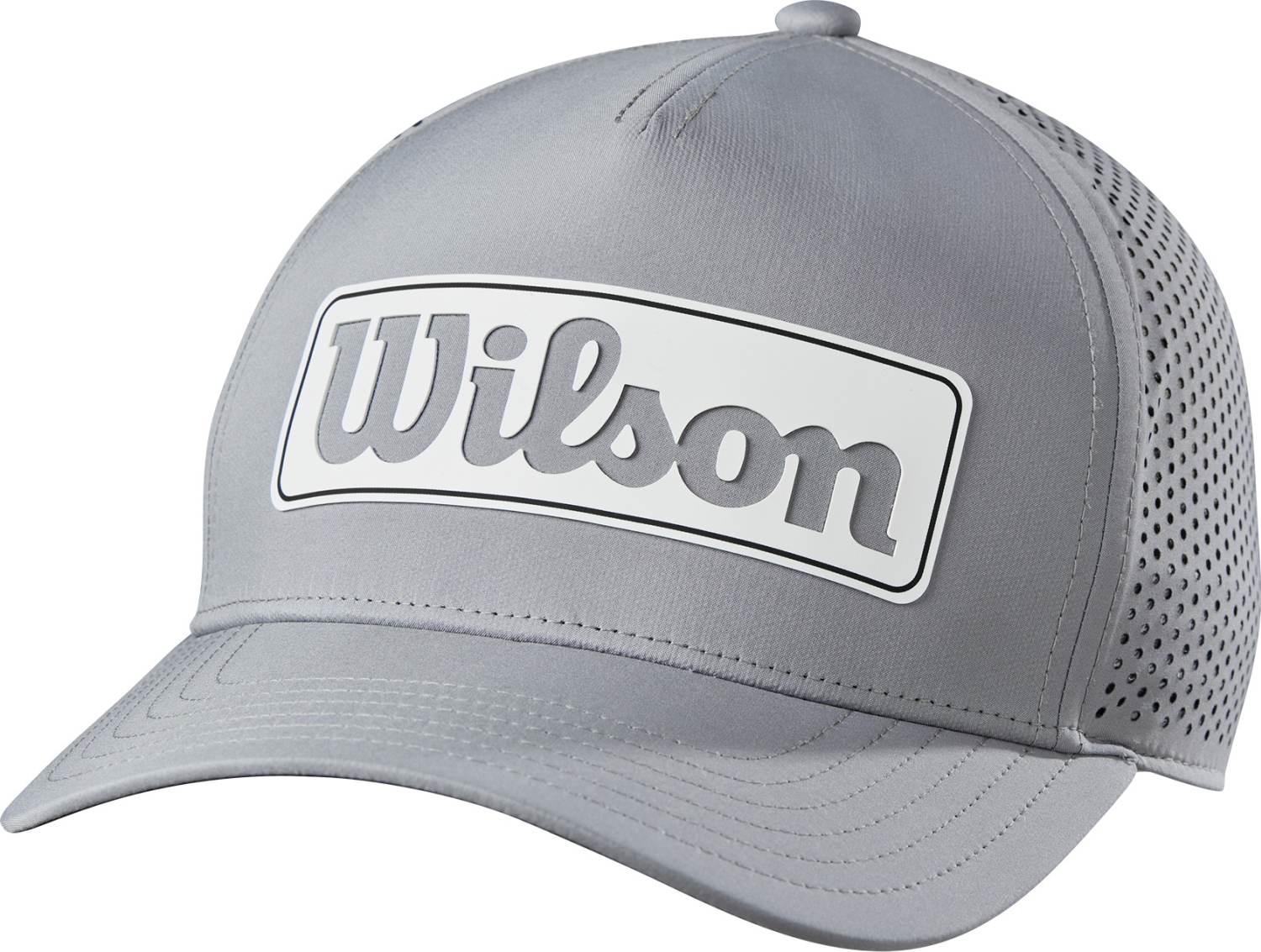 Grey Wilson Performance Kasket Str Onesize - Wilson Caps  - 0097512918459